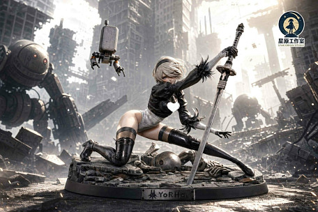 Фигурка 2B от Star Origin Studio Версия в масштабе 1/4
