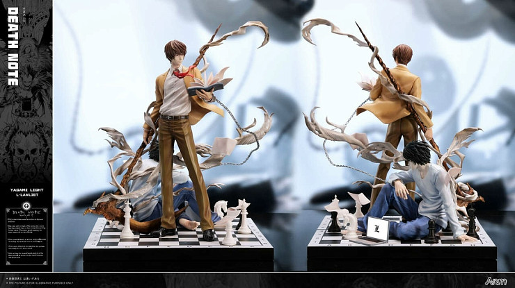 Light Yagami, L Lawliet от Anm Studio