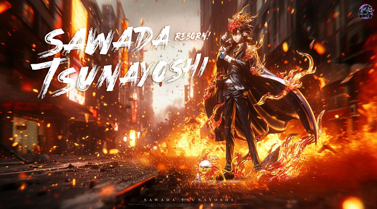 Tsunayoshi Sawada от Zhong Jia Xi Niu Studio