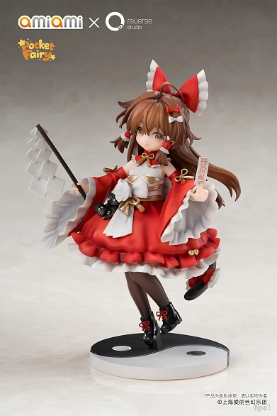Фигурка Hakurei Reimu, Kirisame Marisa от AmiAmi, Inverse Studio Хакурей Рейму