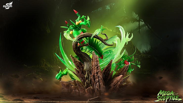 Mega Sceptile, Grovyle, Treecko от Sylph Studio