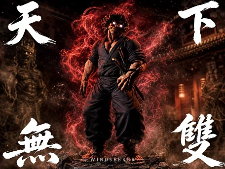 Фигурка Musashi Miyamoto от Windseeker Studio Версия 1/4