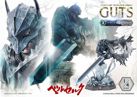 Фигурка Guts от Prime 1 Studio Бонусная версия (LABR-05S).