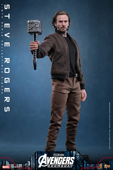 Фигурка Steve Rogers от Hot Toys Делюкс версия