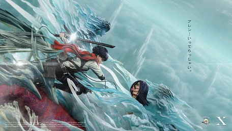 Фигурка Mikasa Ackerman, Eren Yeager от Cedar Studio, EXECUTION Studio