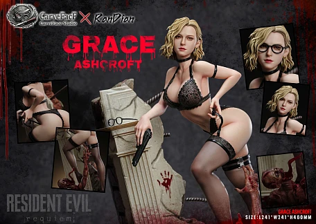 Фигурка Grace Ashcroft от RanDian Studio, CarveFacF Studio