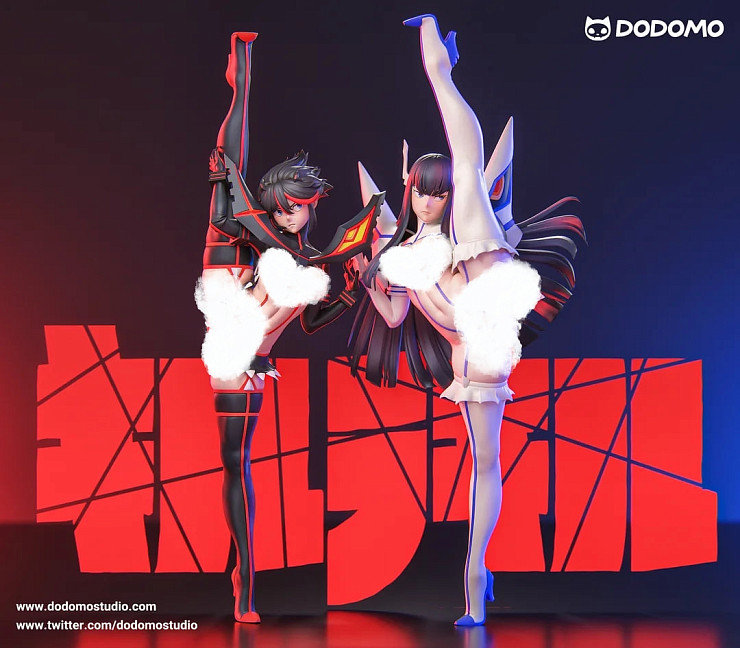 Ryuko Matoi, Satsuki Kiryuin от Dodomo Studio