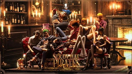 Фигурка Chopper, Monkey D. Luffy, Nami, Roronoa Zoro, Nico Robin, Brook, Usopp, Sanji Vinsmoke, Franky от Big Feeler Studio