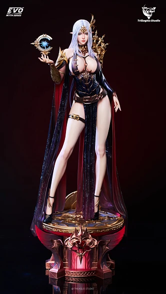 Фигурка Astral Dark Elf Ayla от TriEagles Studio Версия «Лучезарная»