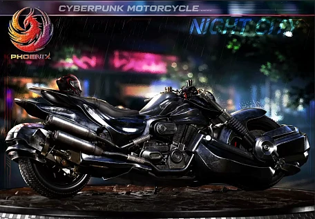 Фигурка Sylus от Phoenix Studio Мотоцикл
