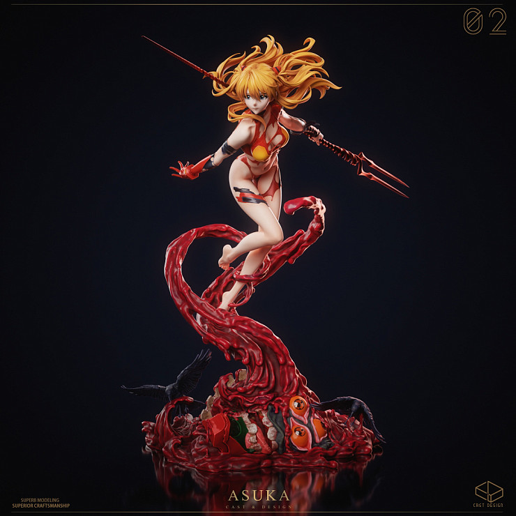 Asuka Langley Soryu от Cast Design Studio
