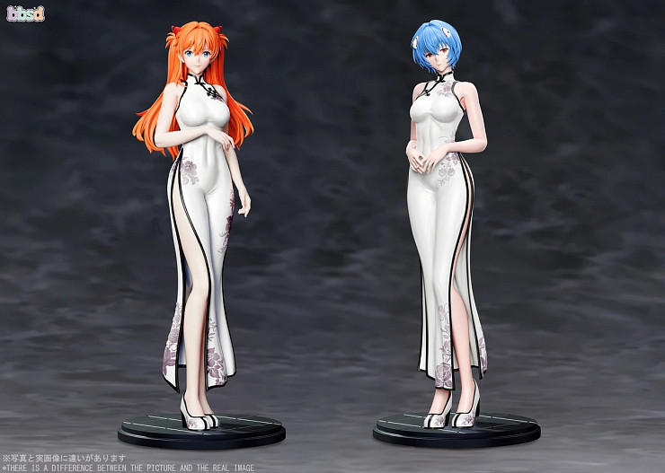 Фигурка Ayanami Rei, Asuka Langley Sohryu от BBSD Studio Двойная версия