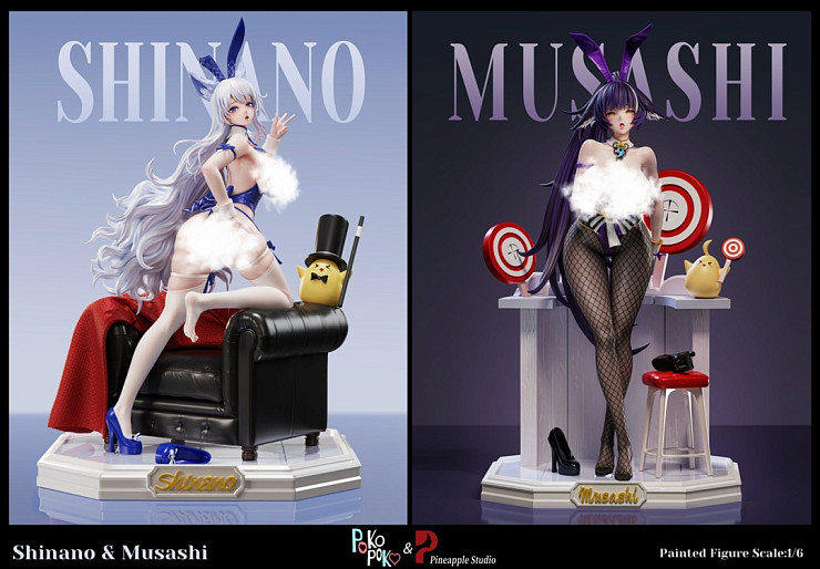 Shinano & Musashi от Pineapple Studio & POKO POKO Studio