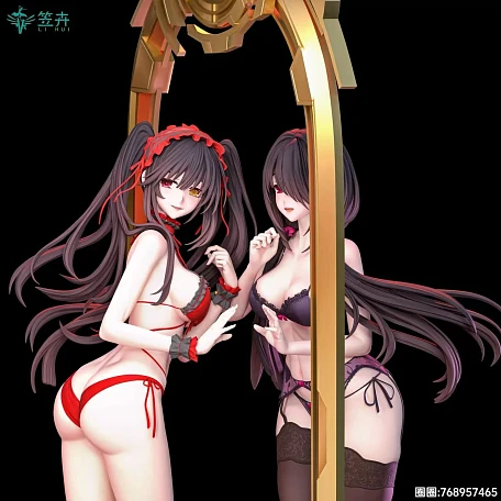 Фигурка Tokisaki Kurumi от LI HUI Studio Делюкс версия