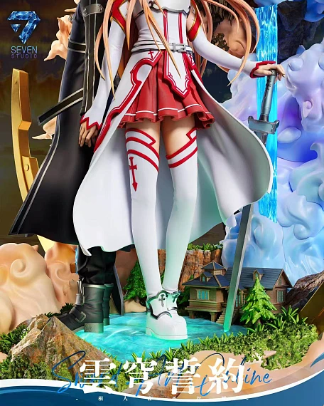 Фигурка Kirito (Kirigaya Kazuto), Asuna от Seven Studio