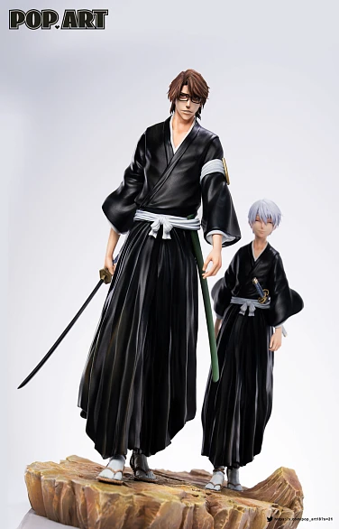 Фигурка Aizen Sosuke, Gin Ichimaru от POP.ART Studio
