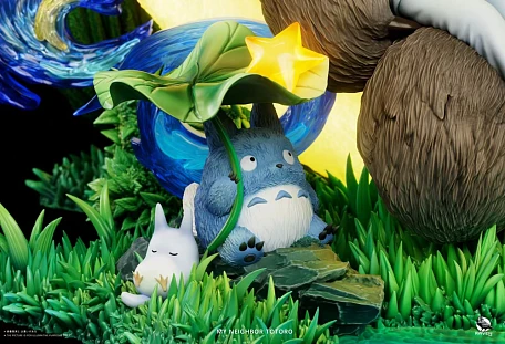 Фигурка Totoro, Satsuki Kusakabe, Mei Kusakabe от Raven Studio