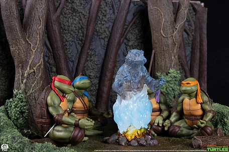 Фигурка Splinter, Raphael, Leonardo, Michelangelo, Donatello от Premium Collectibles Studio