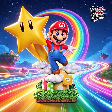 Фигурка Mario от Spicy Studio Масштаб 1/10