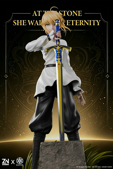 Фигурка Saber от zn studio, Snow Unity Studio