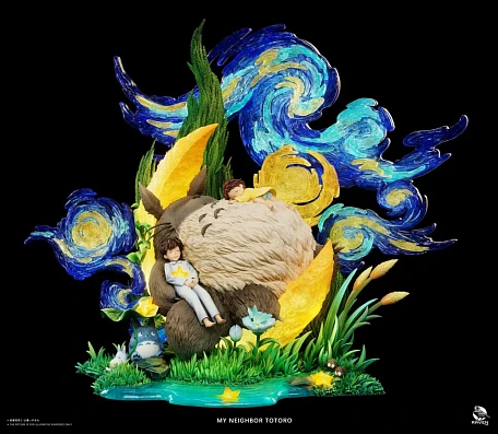 Фигурка Totoro, Satsuki Kusakabe, Mei Kusakabe от Raven Studio
