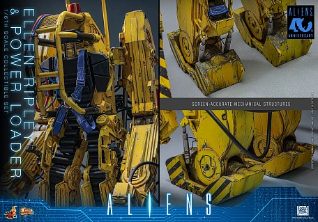 Фигурка Ellen Ripley, Power Loader от Hot Toys Набор с Эллен и погрузчиком