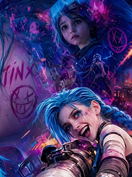 Фигурка Jinx от Starry Sky