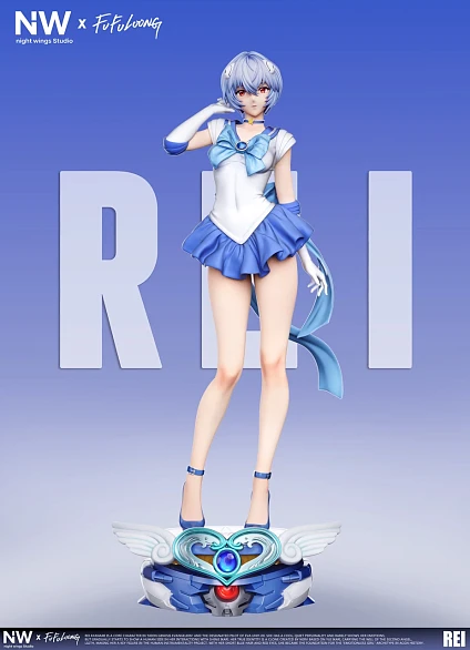 Фигурка Rei Ayanami, Asuka Langley Soryu от Night Wing Studio 1/4 Рей с короткими волосами