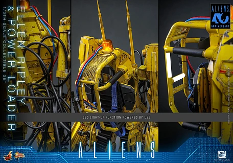 Фигурка Ellen Ripley, Power Loader от Hot Toys Набор с Эллен и погрузчиком