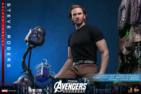 Фигурка Steve Rogers от Hot Toys Делюкс версия