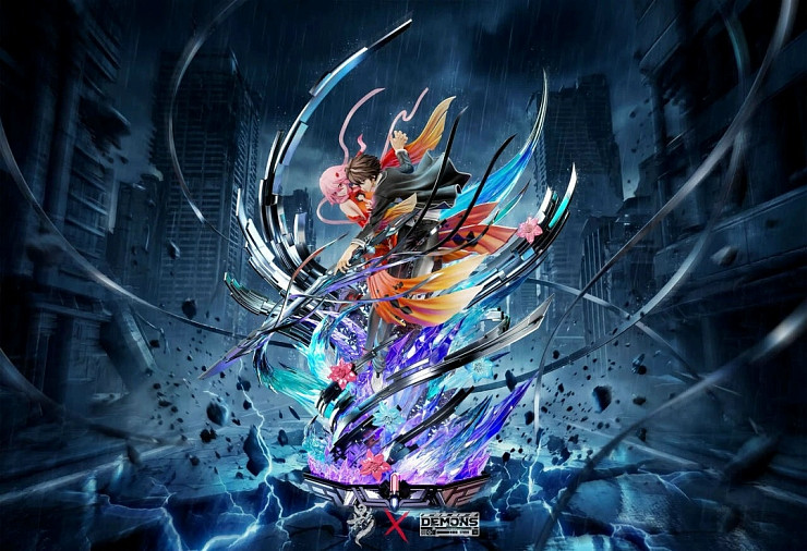 Фигурка Inori Yuzuriha, Ouma Shu от Demon Studio, LueYing Studio