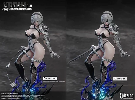 Фигурка 2B от Dtalon Production Studio Базовая версия