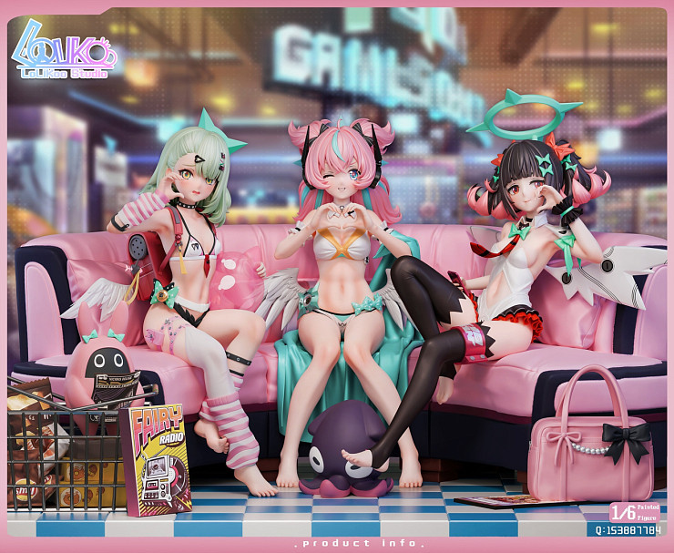 Фигурка Aria, Sunna, Nangong Yu от Lolikoo Studio Набор со всеми версиями