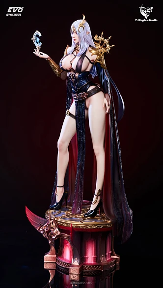 Фигурка Astral Dark Elf Ayla от TriEagles Studio Версия «Лучезарная»