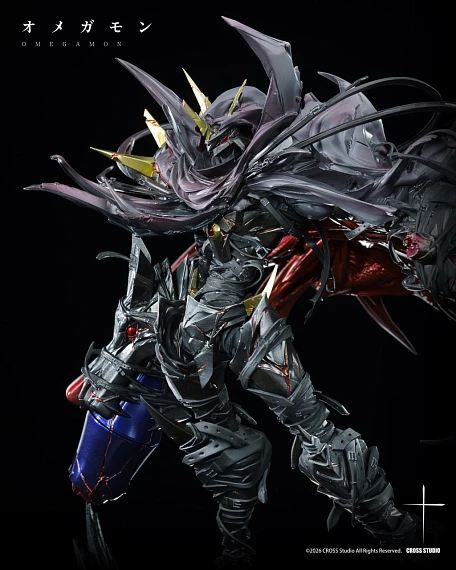 Фигурка Omegamon Zwart Defeat от Cross Studio