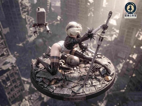 Фигурка 2B от Star Origin Studio Версия в масштабе 1/4