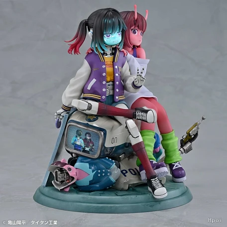 Фигурка Chiharu Kujo, Makina Kurusu от MEDICOS-E