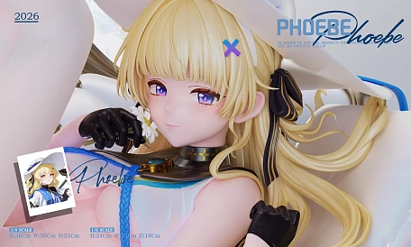 Фигурка Phoebe от FlawLess Studio, Haku Studio Версия 1/6