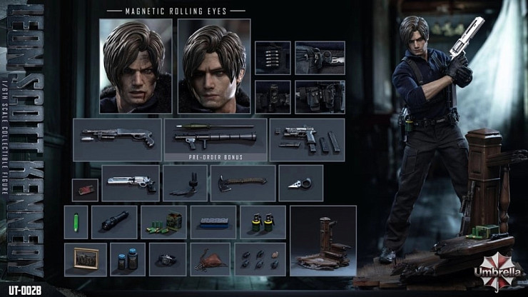 Фигурка Leon Scott Kennedy от Umbrella
