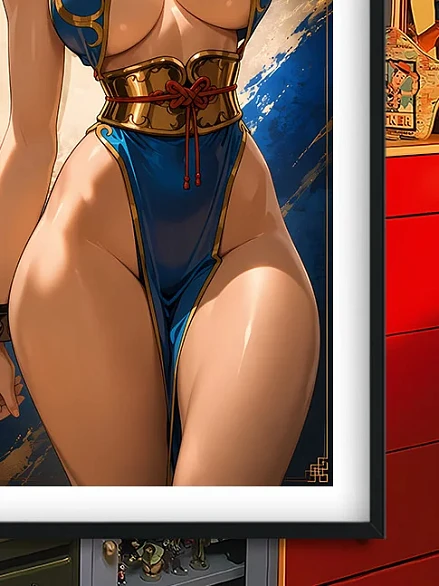 Фигурка Chun-Li от BLK Studio А3 версия