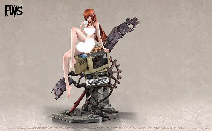 Фигурка Makise Kurisu от FWS Studio Версия 18+