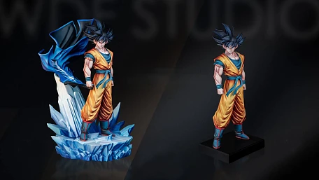Фигурка Son Goku от WDF Studio 1/4 (Высокая версия)