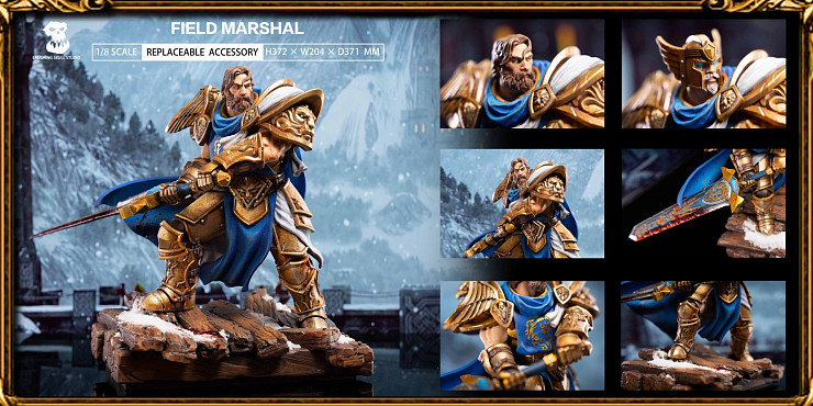Фигурка Marshal, Warlord от Laughing Skull Studio Версия B