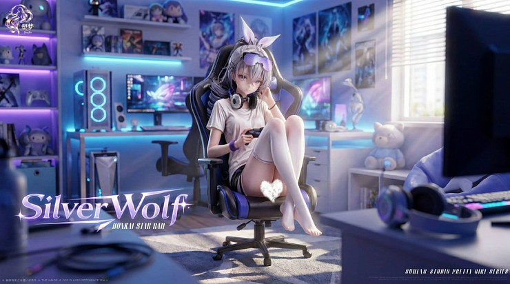 Фигурка Silver Wolf от SuMeng Studio