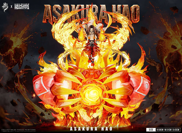 Фигурка Asakura Hao от LueYing Studio, DEMONS Studio