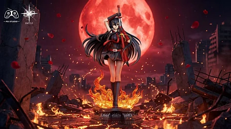 Фигурка Esdeath, Akame от PG Studio, Dazzle Studio Набор из двух версий