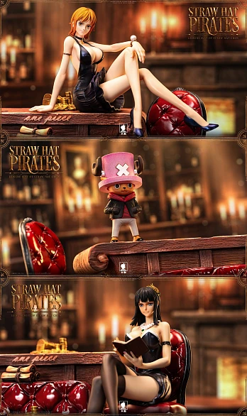 Фигурка Chopper, Monkey D. Luffy, Nami, Roronoa Zoro, Nico Robin, Brook, Usopp, Sanji Vinsmoke, Franky от Big Feeler Studio