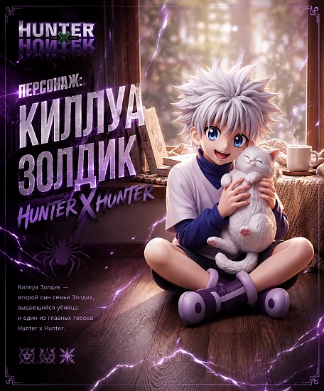 Фигурка Killua Zoldyck от PG Studio