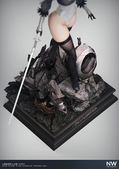 Фигурка 2B от Night Wing Studio Делюкс версия (1/6)