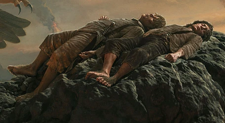 Фигурка Frodo Baggins, Samwise Gamgee, Gandalf, Gwaihir от WETA Workshop